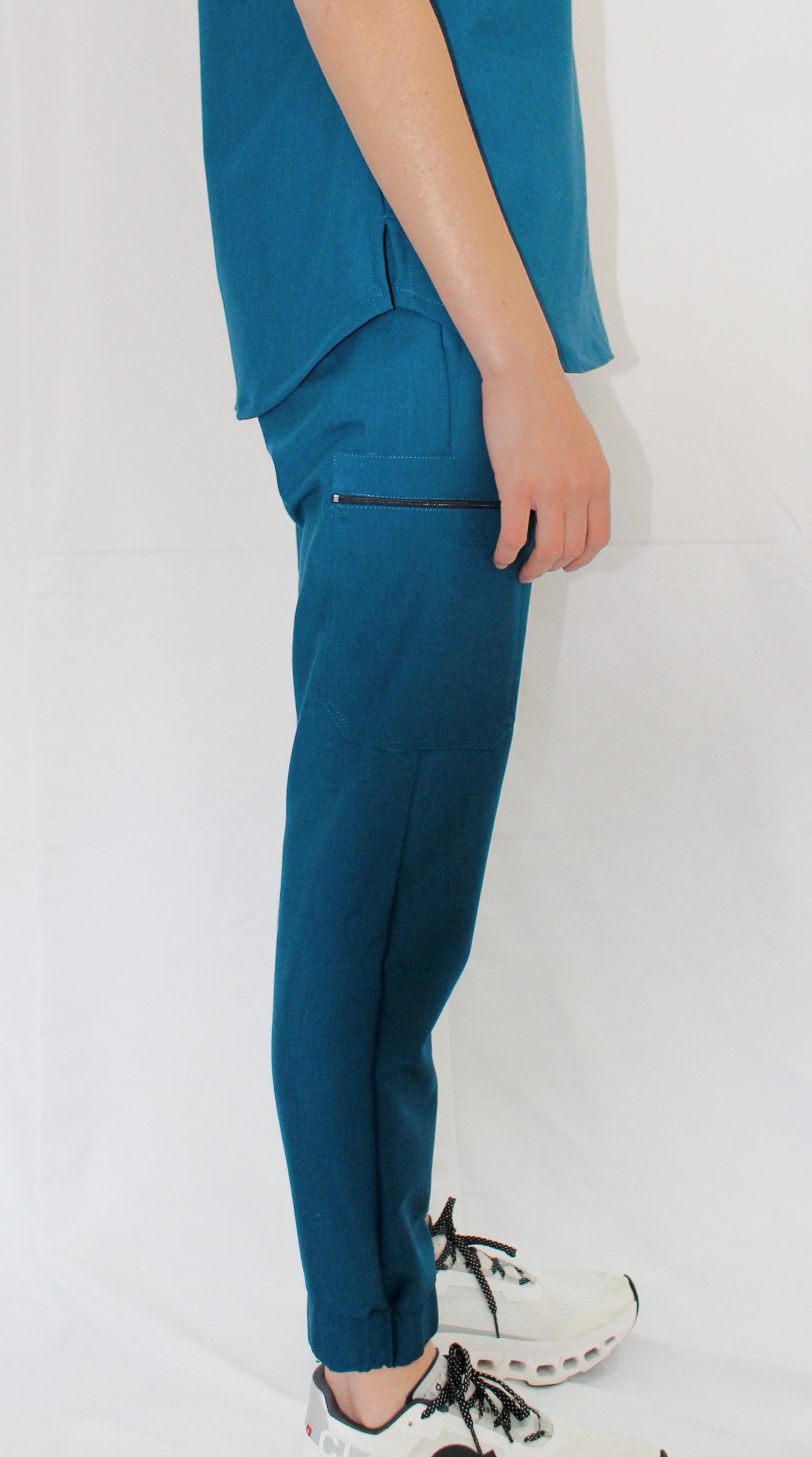 Womens Teal Jogger Pants