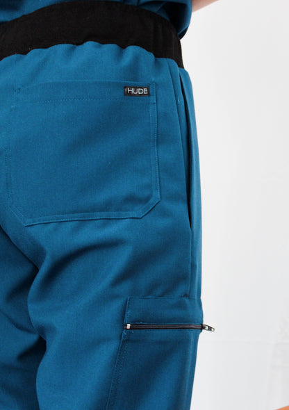 Womens Teal Jogger Pants